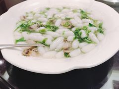 荠菜鲜菇烩鱼枣-老正兴菜馆(福州路店)