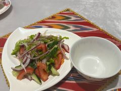 巧拌老虎菜-清真·玛丽亚新疆菜主题餐厅(浙江中路店)