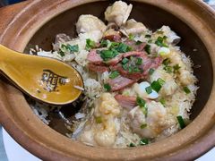 叉烧拼排骨煲仔饭-容里煲仔饭(利丰北路店)