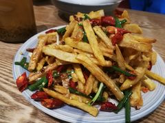 干煸藕丝-静一餐厅·湖北菜(前门创始店)