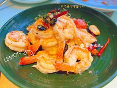 西班牙橄榄油煎海虾-幸薈飯堂