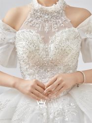 点击看大图 -艾拉·女王婚纱礼服馆