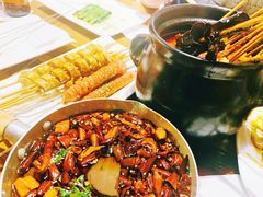 -后院烤吧·木炭烧烤·烤鱼·云贵川火锅(忻州古城店)