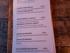 菜单-Pakkhús Restaurant