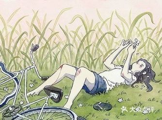 清新感满满的水彩场景!