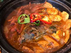 鱼头炖鸡爪-打酱油·非遗淮扬菜(瘦西湖梅岭店)