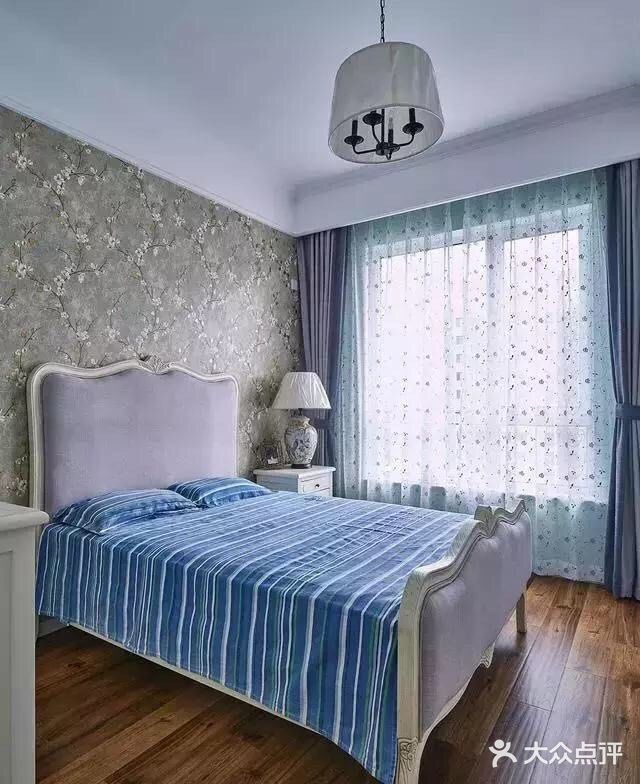 美式风装修的130㎡大户型，这样的装修配色，很优雅