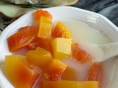 木瓜鲜奶-智香甜品店