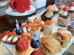 -The Lounge大堂酒廊·咖啡·沙拉·下午茶(金茂深圳JW万豪酒店)