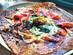 熏肉鸡蛋芝士奶油蘑菇可丽饼-RAC BAR(安福路店)