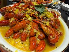 蒜香小龙虾-鼎原力量东北吊炉烧烤(临河街店)