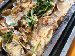 蒜香花蛤-陈记生蚝烧烤炒菜火锅