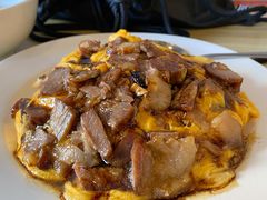 滑蛋牛叉烧饭-有章牛杂(石厦店)
