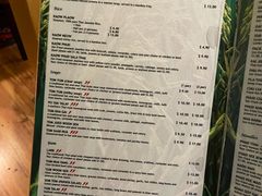 菜单-Sala Thai Restaurant