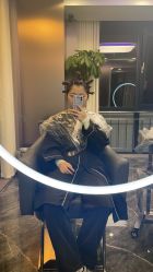 -INS羽毛接发·巴黎画染