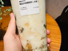 绿豆沙噗哩鲜奶-THE ALLEY 鹿角巷(华润万象城店)