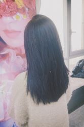 点击看大图 -藤野造型烫发染发