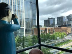 早餐的餐廳一角-上海外滩英迪格酒店