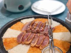 厨娘腊味煎锅巴-小厨娘淮扬菜(六合欢乐港店)