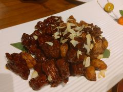 黑蒜子牛肉粒-陆壹捌餐厅(五大道店)