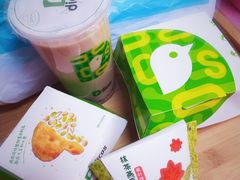 绿仙仙植物鸡肉堡-德克士(崂山百货店)