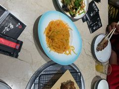 炝土豆丝-金太阳海鲜烧烤·本地人餐厅(星海公园店)