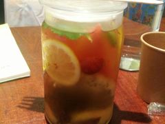 西瓜火龙果冷泡茶-卡朋厨房(289艺术园区店)