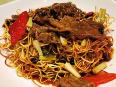 豆豉牛肉煎面-龙庭华宴·粤菜·早茶