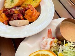 西班牙蒜香虾-Supine Bistro溯泮餐厅