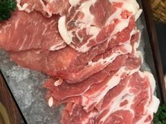 现切梅花肉-廖掌柜·重庆鲜货火锅(上海首店)