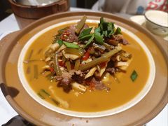 番薯杆黄牛肉-阿露佳·舌尖上的安吉菜