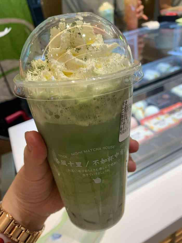 西园抹茶专门店(久光百货店)-"好久没有到上海了,今天终于又一次来