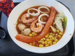 蟹柳海鲜乌冬面-彗星餐厅(香港迪士尼乐园)