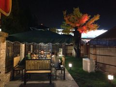 园林夜景-大汗行宫园林餐厅