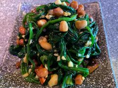 果仁菠菜-问渔烤鱼(回龙观总店)