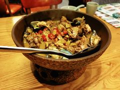 山茶油鲍鱼焖土鸡-望湘园·湖南菜(宏伊店)
