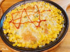 料理烤芝士玉米粒-老东镇啤酒屋海鲜加工·蒸汽海鲜·海鲜烧烤(台东店)