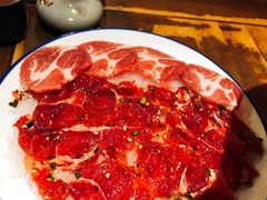 肩胛肉拼双椒牛柳-白乐天毛肚火锅馆(解放碑店)