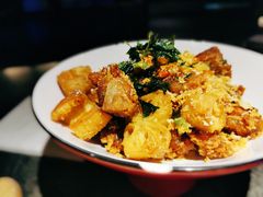 大漠金沙蒜香排骨-绿茶餐厅(朝阳大悦城店)