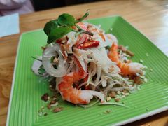 越南虎虾佛手瓜沙拉-越美小馆·越南料理(曲江店)