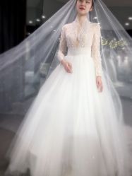 点击看大图 -艾米丽婚纱礼服