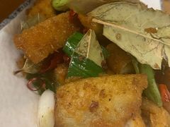 香酥鱼排-万景饭店·鱼街农家菜