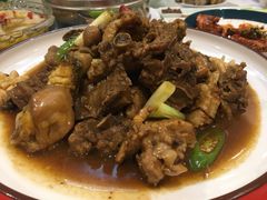 鲍鱼炒鸡-小船渔村•大连菜•大连焖鱼(明泽街店)