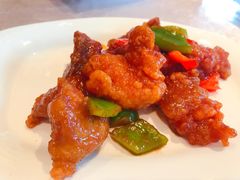 彩椒菠萝咕咾肉-豫园万丽酒店-万丽轩中餐厅(河南南路店)