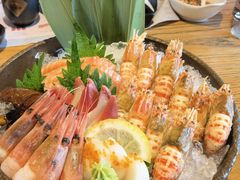 精品刺身六拼-赤坂亭M9和牛烧肉(世博源店)