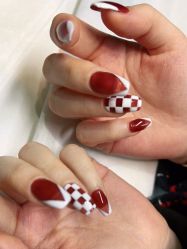 -孔雀手美甲美睫护理