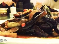 长豆角烧茄子-黄家饺子东北特色菜馆(湖滨商业街店)
