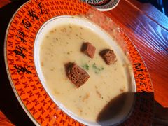 奶油蘑菇汤-莫斯科西餐厅