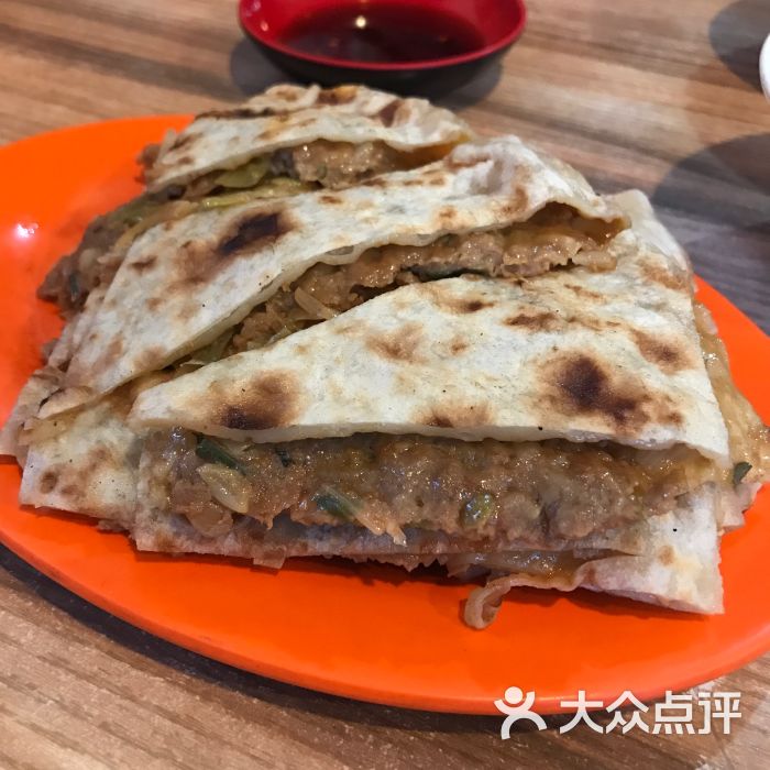 香河肉餅陝西小吃牛肉大蔥肉餅圖片 - 第6張