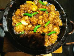 酱爆石锅蛙-绿茶餐厅(松江万达店)